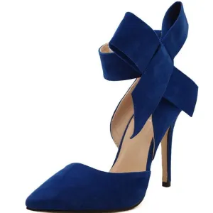 Butterfly Knot Stiletto Shoes
