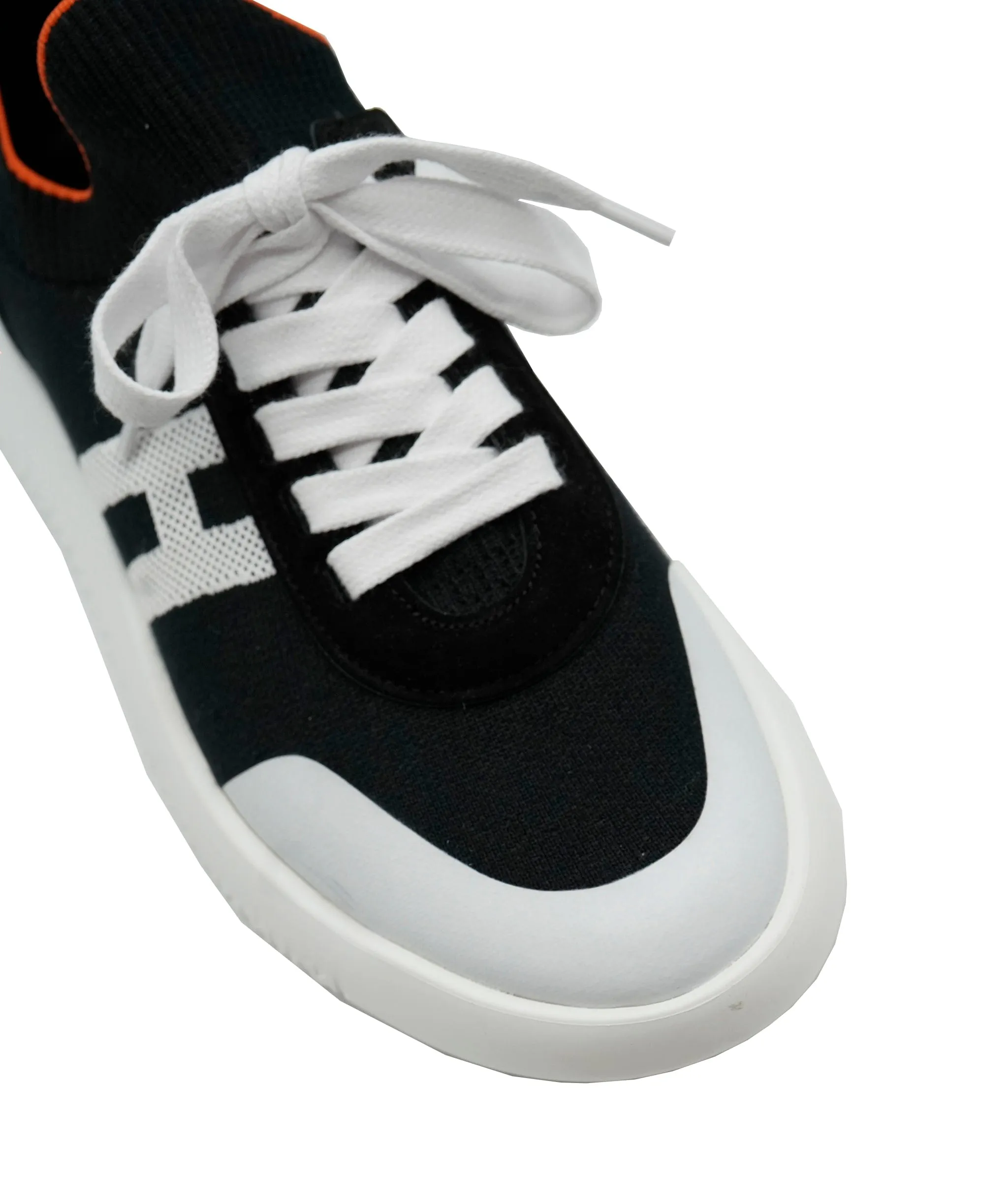 Hermès Crew Sneakers Black Size 40 ASC1301