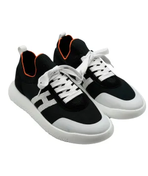 Hermès Crew Sneakers Black Size 40 ASC1301