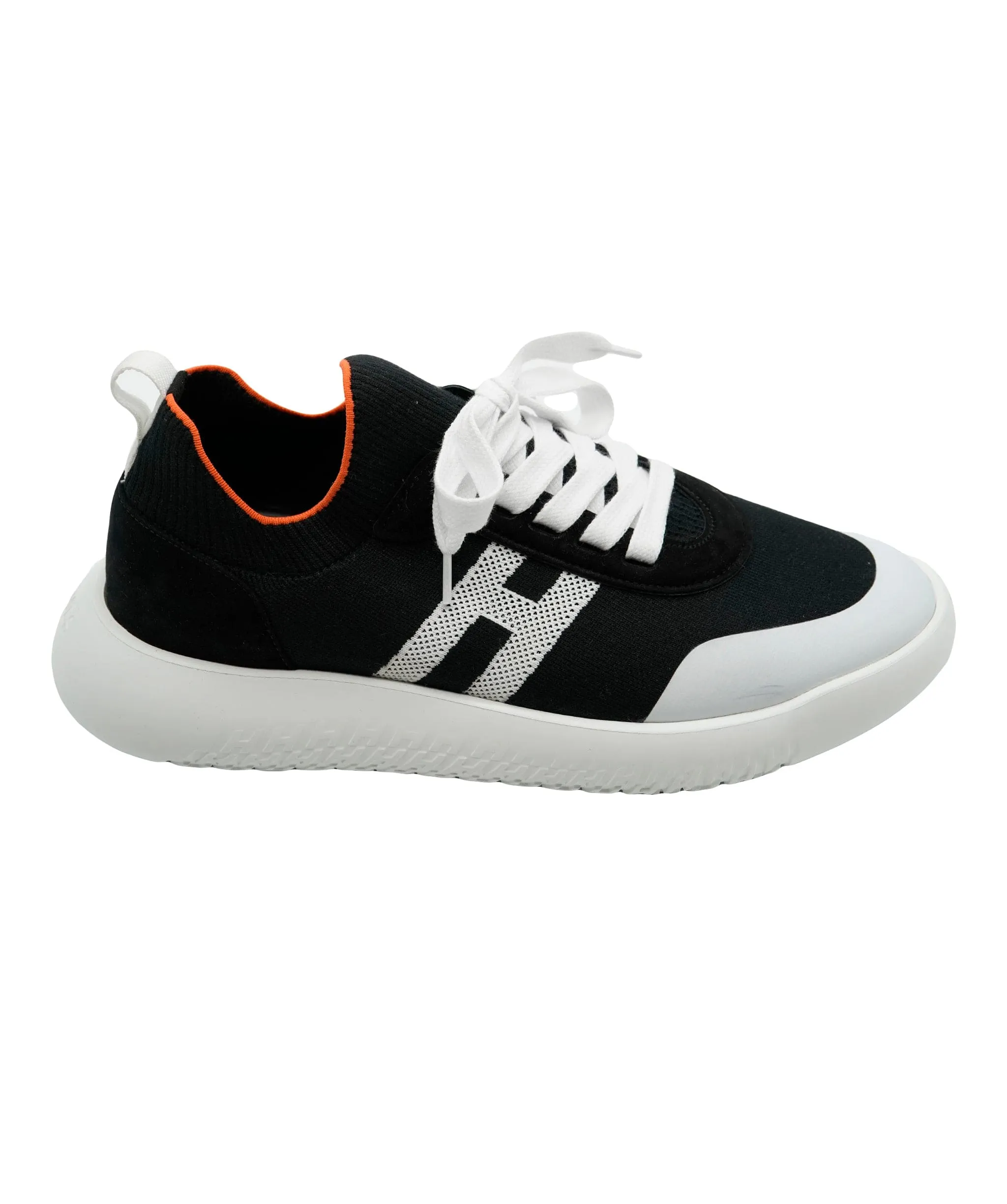 Hermès Crew Sneakers Black Size 40 ASC1301