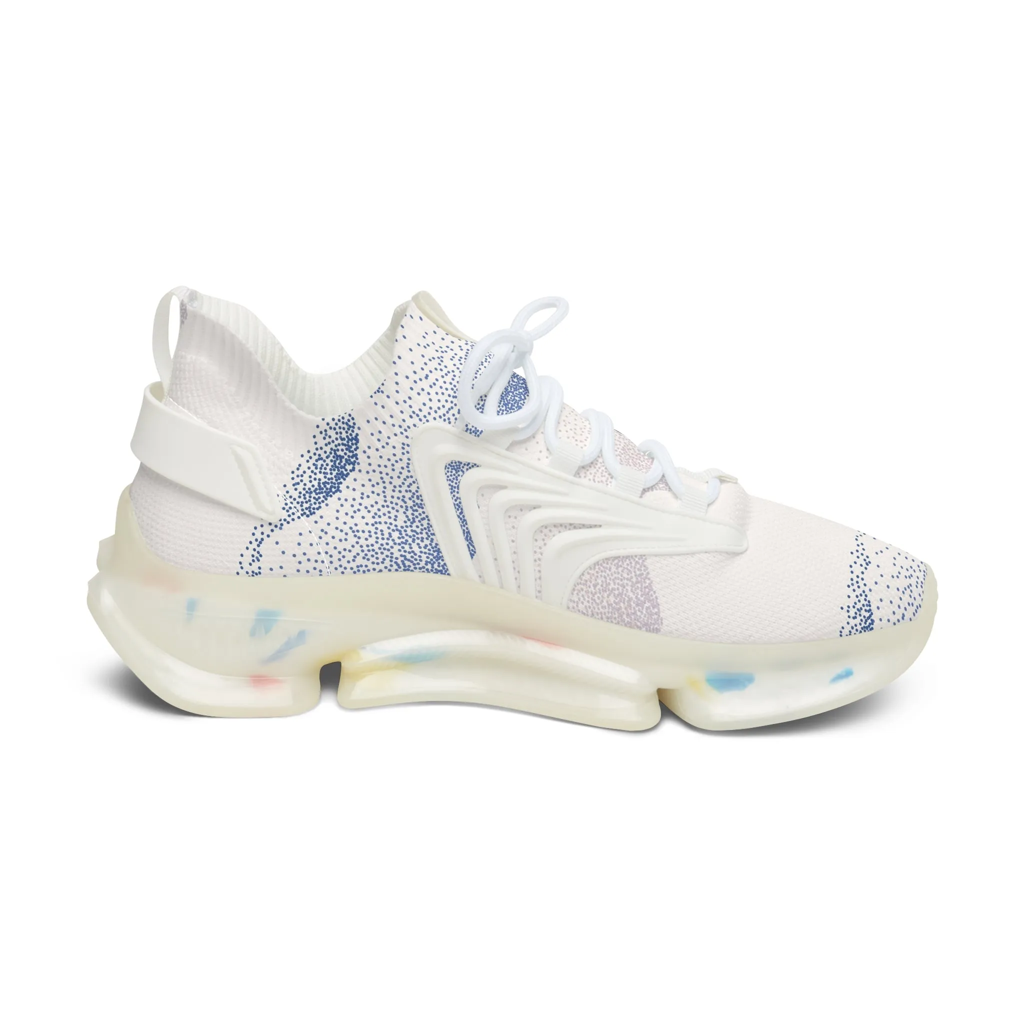 Spotted Mountain Pattern Women's Mesh Sneakers