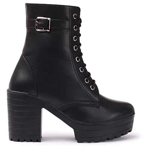 STRASSE PARIS Women's & Girls Stylish,Comfortable & Fashionable, Synthetic Leather, Boots for Women | Casual Boots