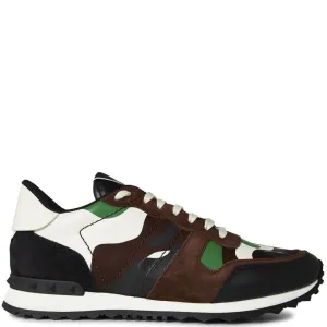 Valentino Camouflage Rockrunner Sneakers