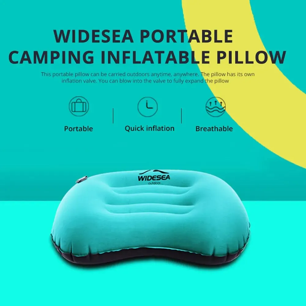 Widesea Inflatable Camping Pillow: Premium Comfort & Insulation